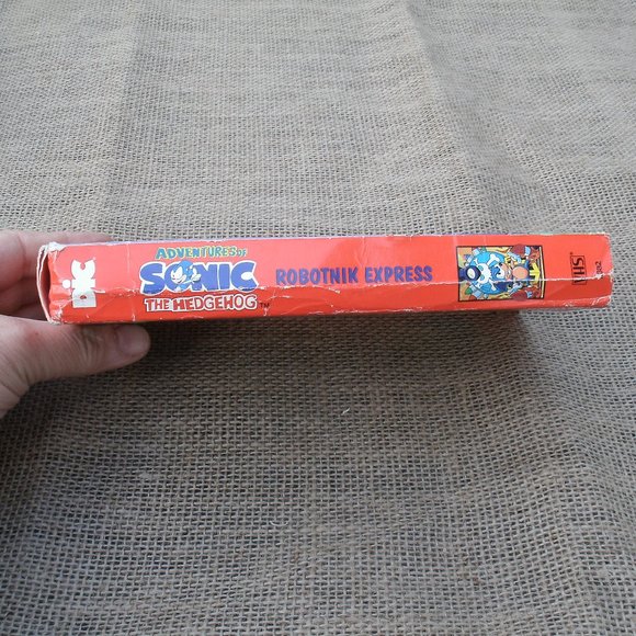 Sonic the Hedgehog Robotnik Express VHS anime tape - Picture 5 of 16